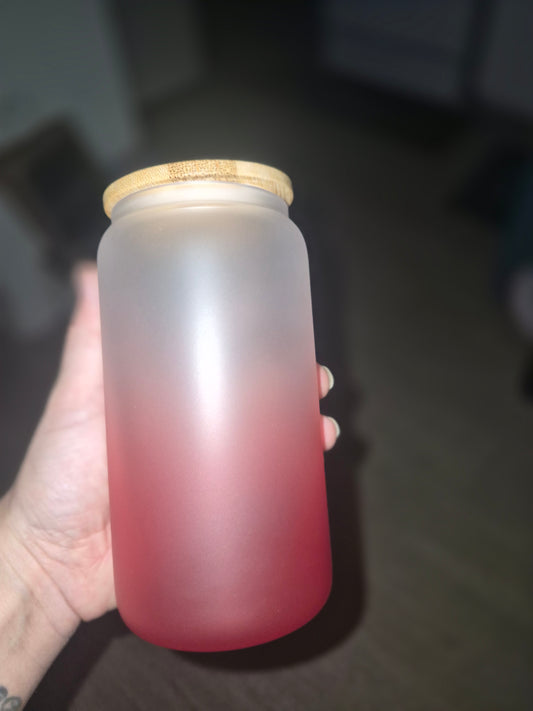 Red ombre