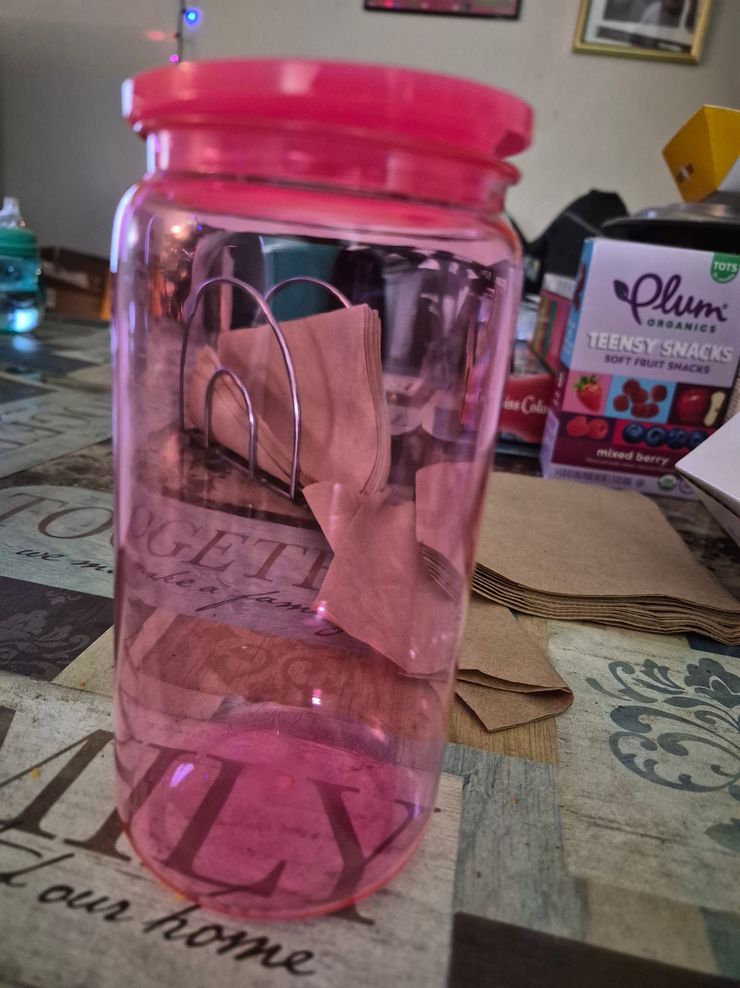 acrylic plastic libby cup