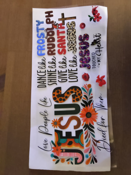 Faith uvdtf wrap