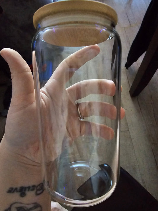 Clear tumbler